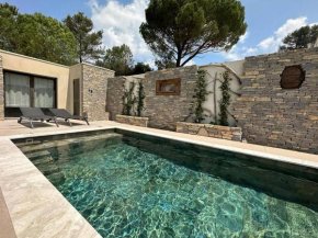 villa avec piscine loft cabane
